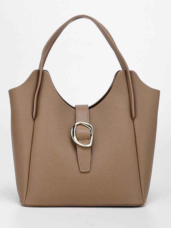 Full-Grain Leather Crossbody Bag — Soft Shoulder Bag