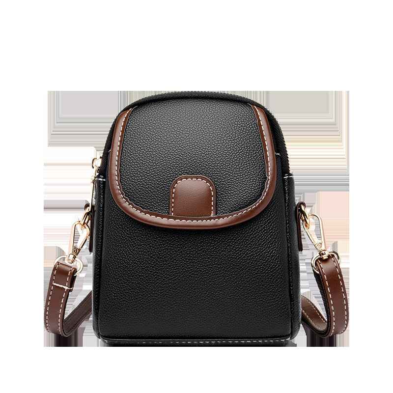 Oval PU Crossbody Bag — 5 Colours, 2 Strap Styles