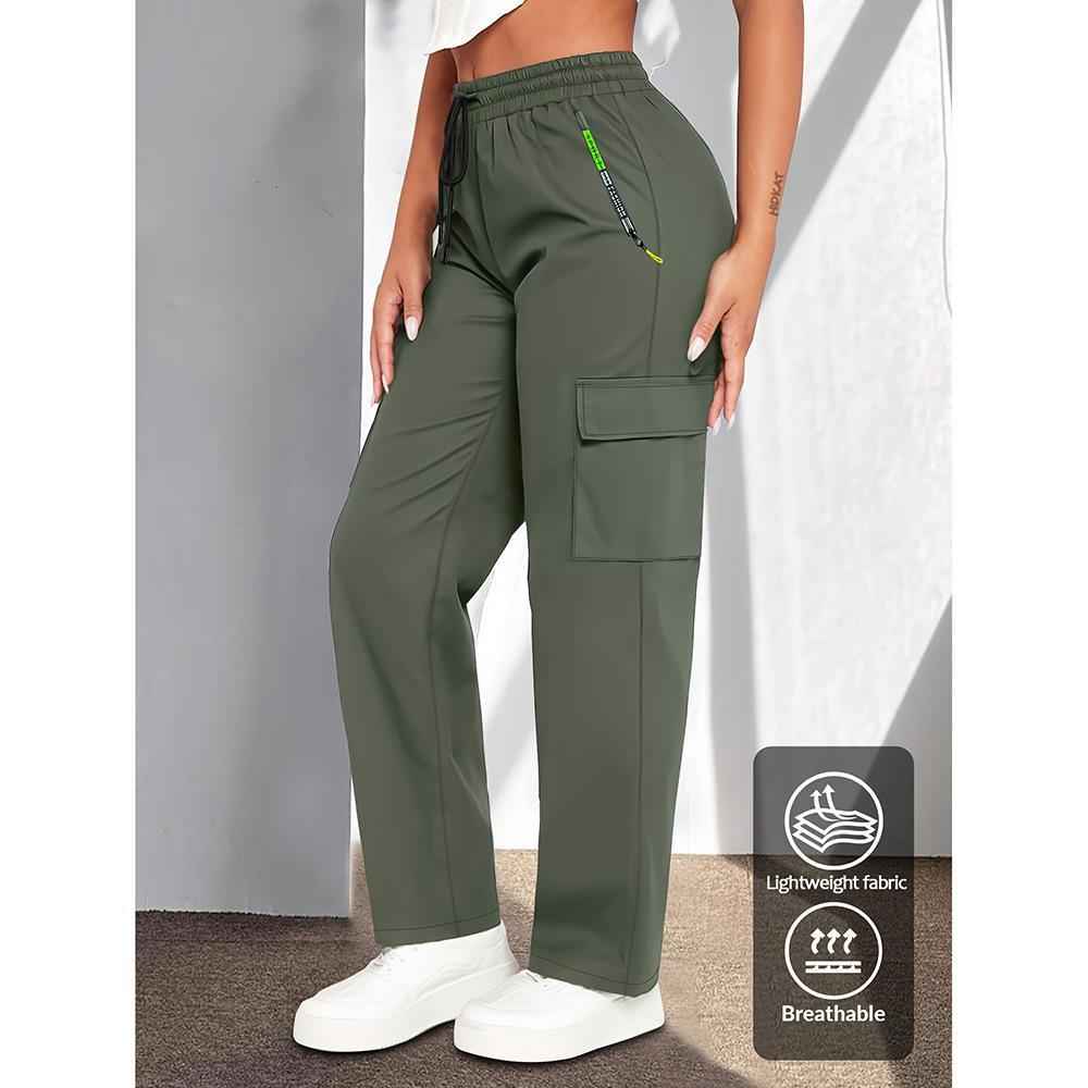 Loose-fitting Versatile Long Pants With Multiple Pockets