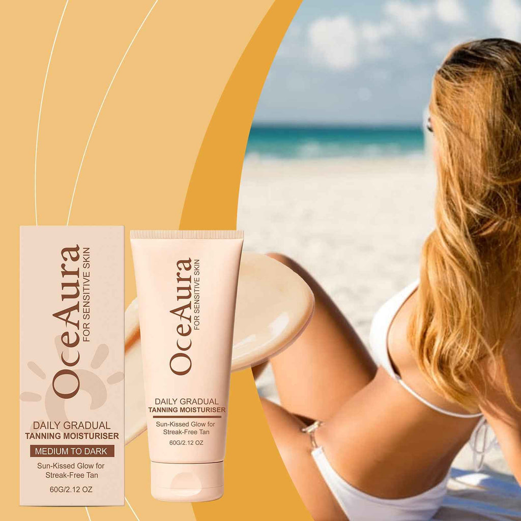Self-Tanning & Moisturizing Body Lotion – Dark Glow