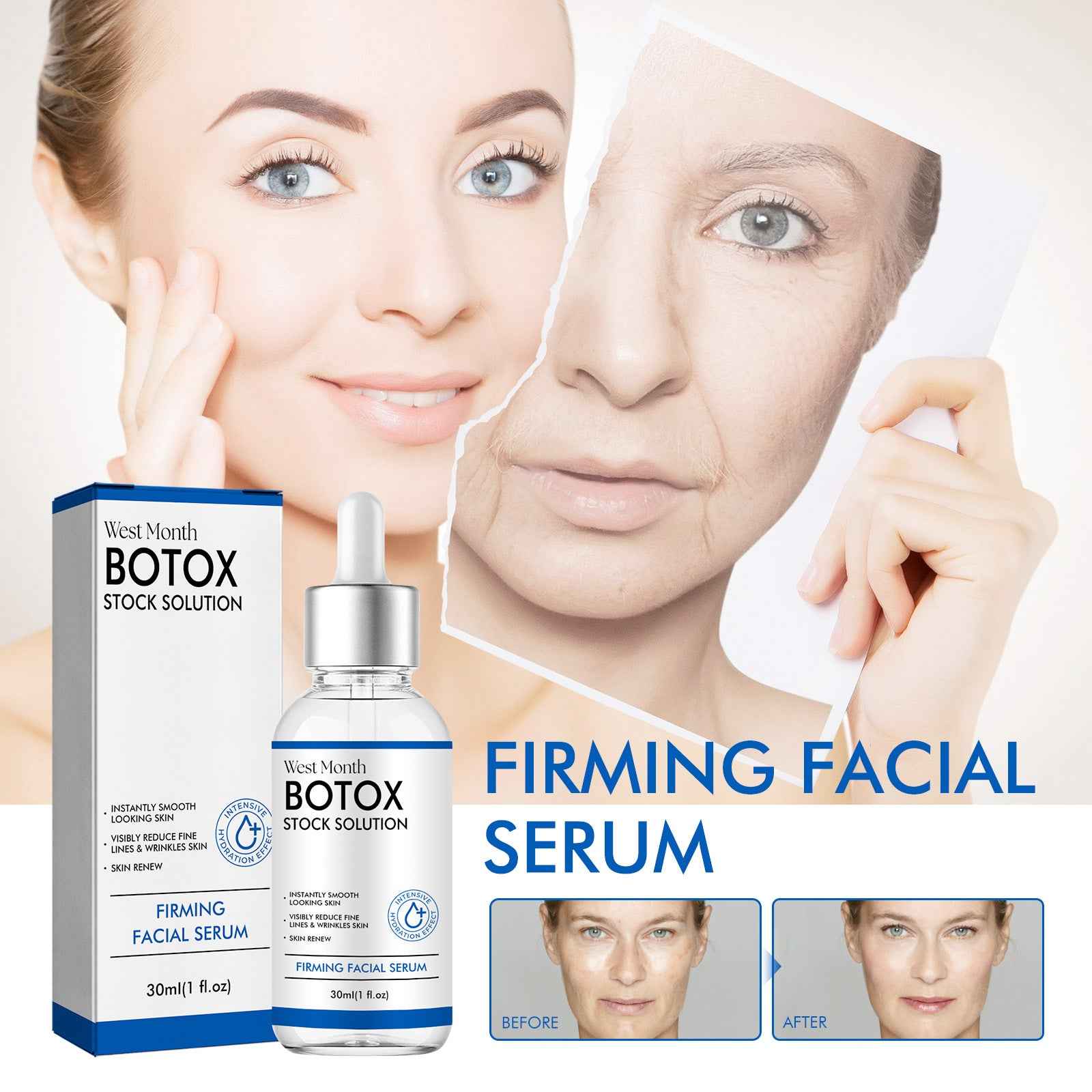 Firming Facial Serum – Anti-Aging Skin Tightening 30ml
