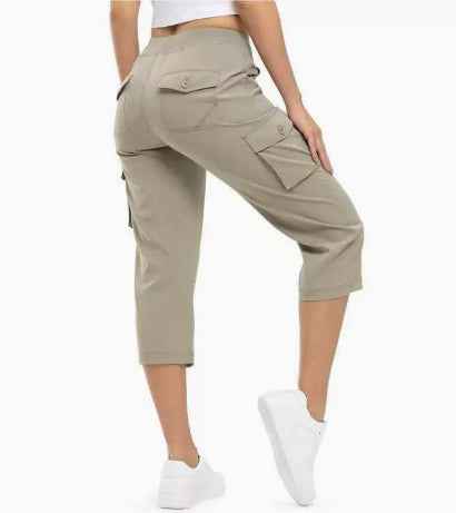 Ladies' 7-inch Lightweight Hiking And Outdoor Travel Loose Shorts