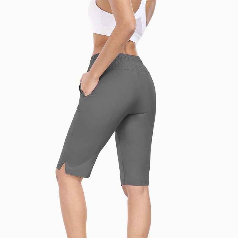 Lightweight Fifth-length Pants Comfortable Mid-length Style