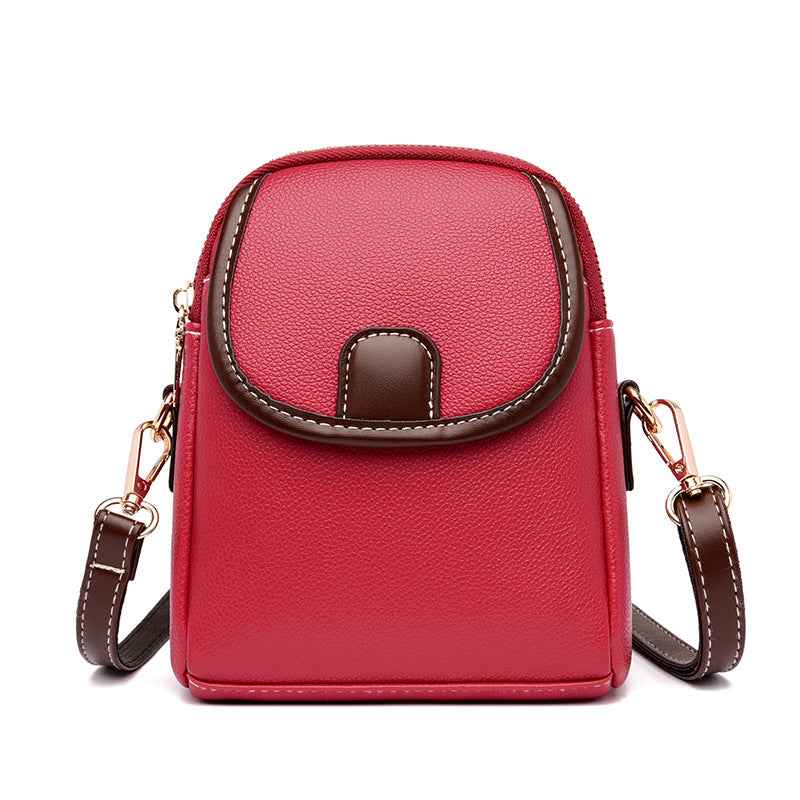 Oval PU Crossbody Bag — 5 Colours, 2 Strap Styles