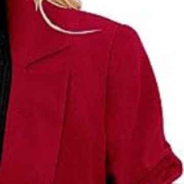 Slim-Fit Single-Breasted Blazer — Mid-Length