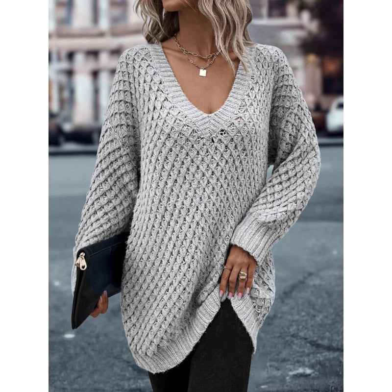 Women's Ultra-Thin Extra-Long Sleeve Strap Sweater — 5 Colours