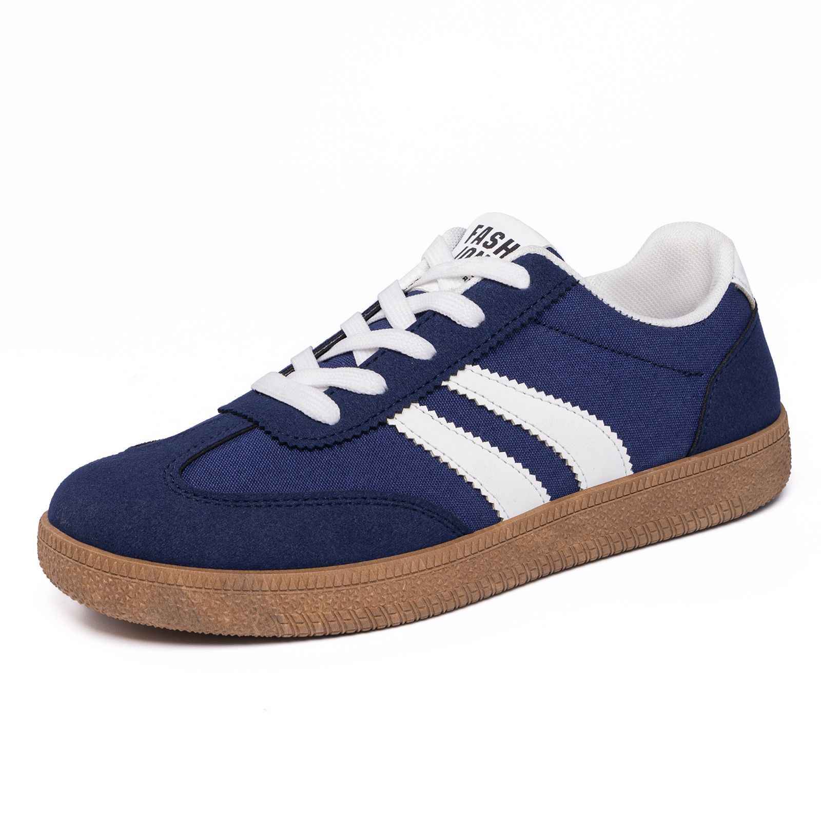 Color-Block Low-Cut Casual Sneakers – All-Season
