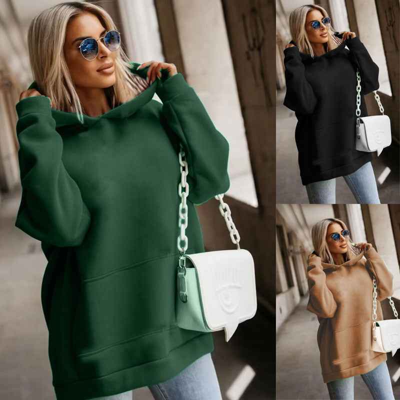 Loose-Fit Hooded Sweatshirt