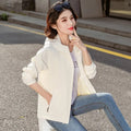 Loose Hooded Short Jacket — Korean Casual Style
