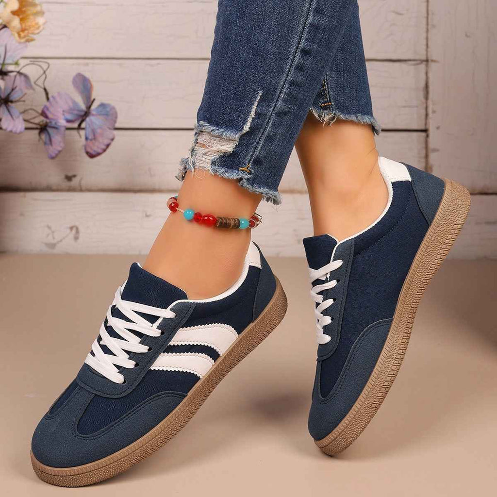 Women's Colour-Block Hiking Sneakers