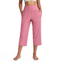 High-waisted Athletic Wide-leg Pants With A Butt-lifting Effect