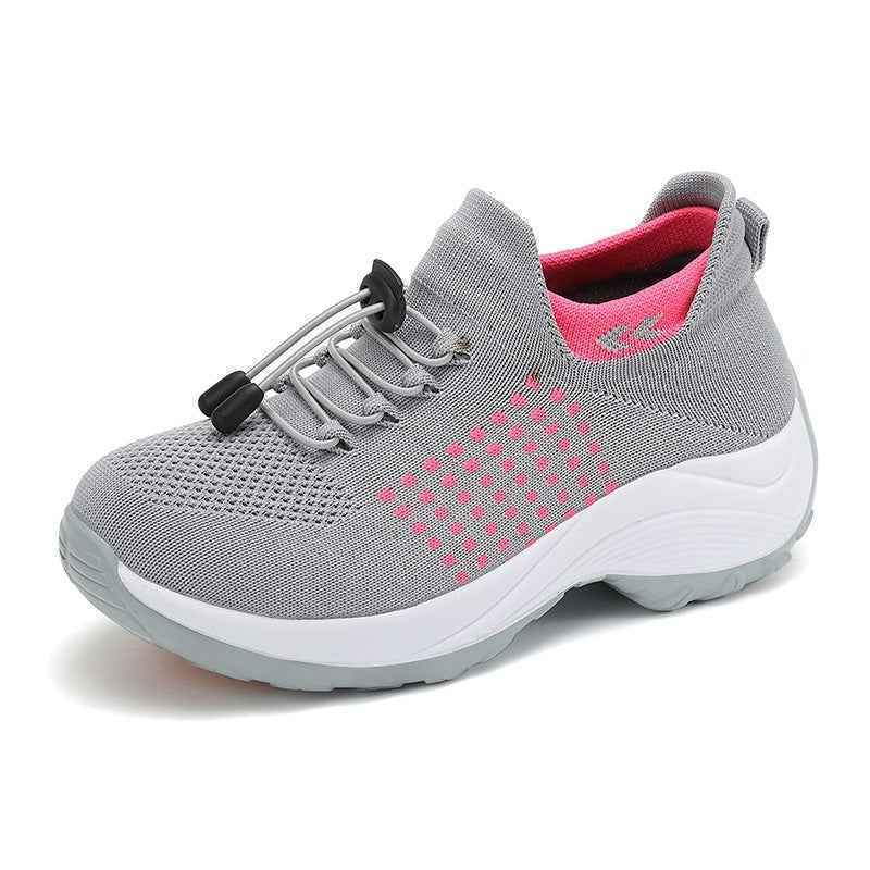 Rocker Sole Flyknit Sneakers — 7 Colours, EU 35–45