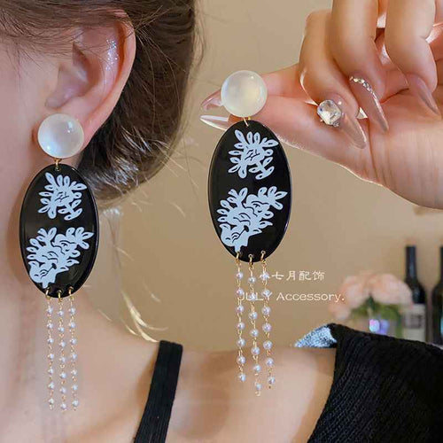 Blue Heart Clip On Stud Earrings For Women Girls Non Piercing Elegant Jewelry