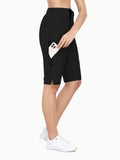 Mid-Waist Cropped Straight-Leg Casual Pants