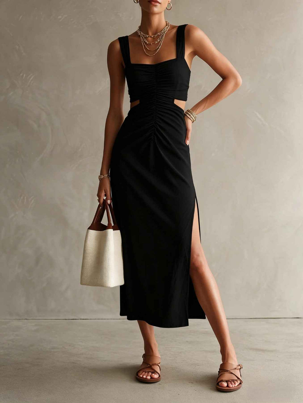 Strap-style Fashionable And Elegant Dress