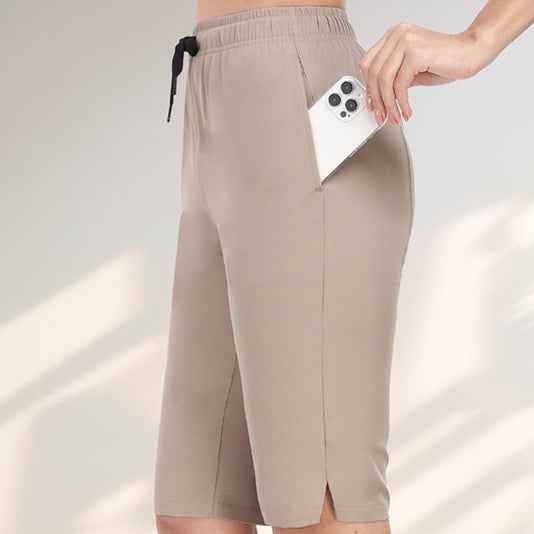 Lightweight Fifth-length Pants Comfortable Mid-length Style