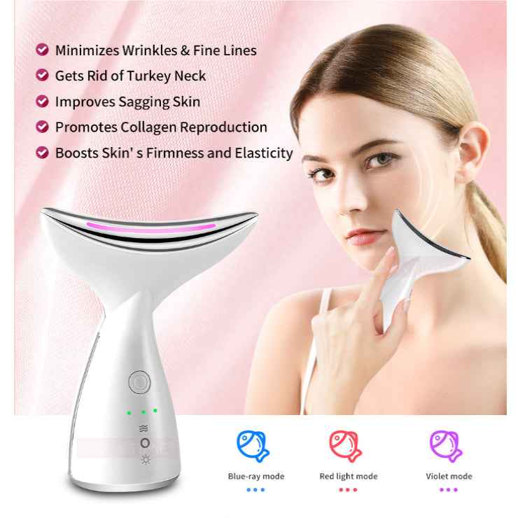 IPL EMS Neck & Face Lifting Device with LED Photon Therapy