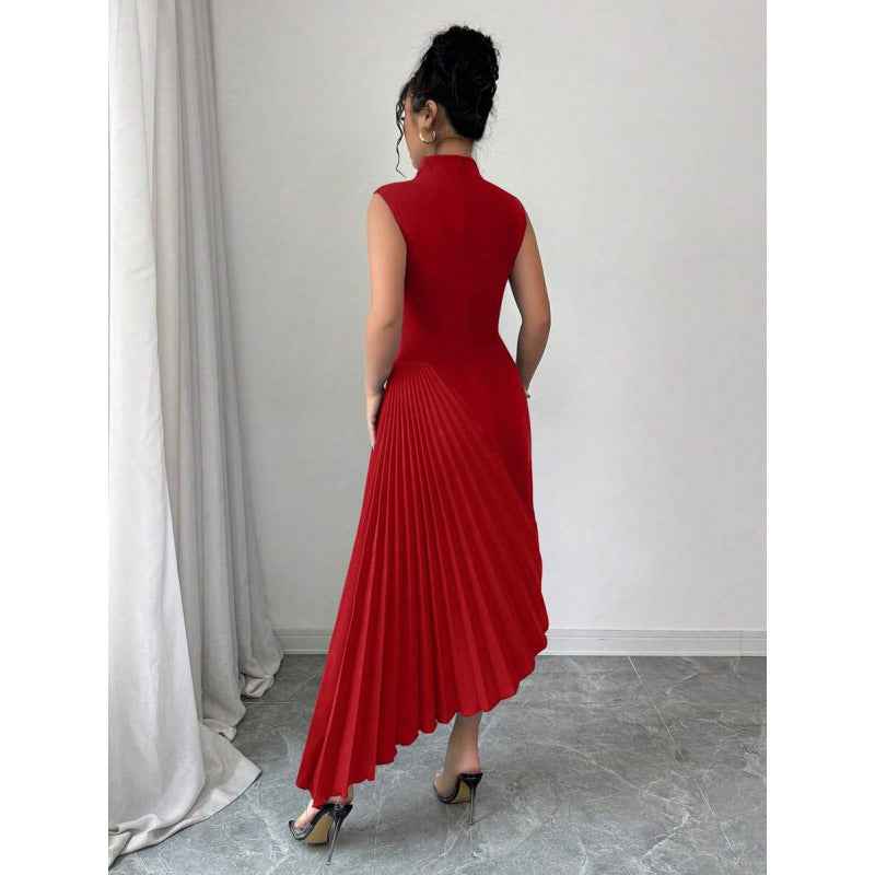 Asymmetric Sleeveless Casual Holiday Dress For Women