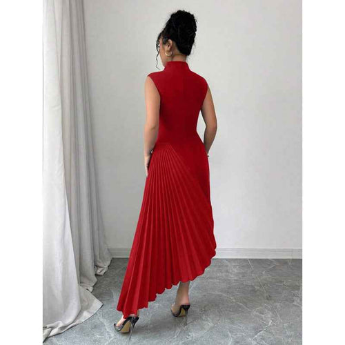 Asymmetric Sleeveless Casual Holiday Dress For Women