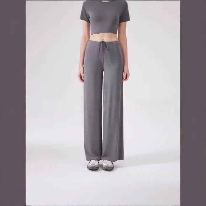High-Waist Straight-Leg Yoga Pants