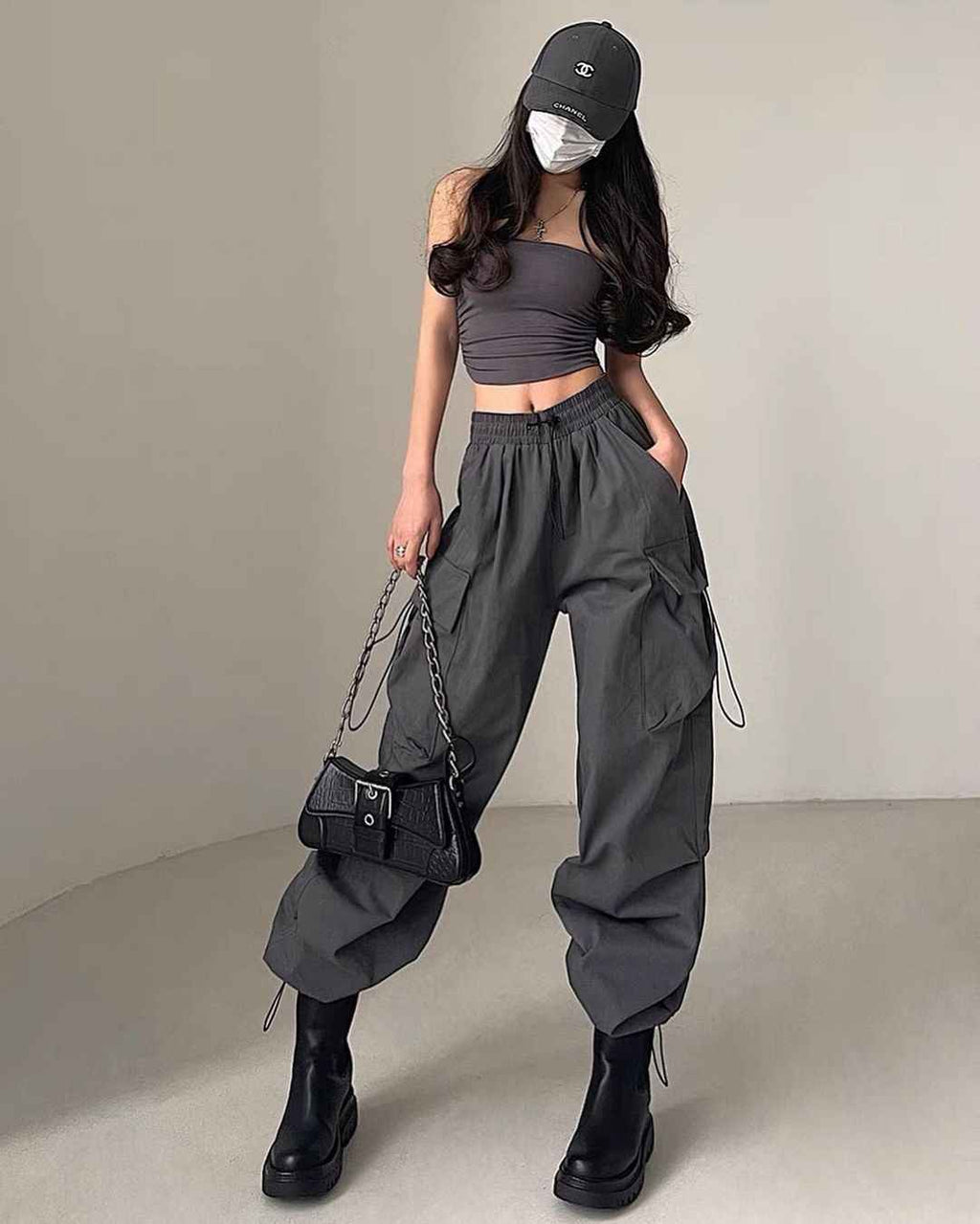 Women's Cargo Pants — Loose Fit Streetwear Trousers