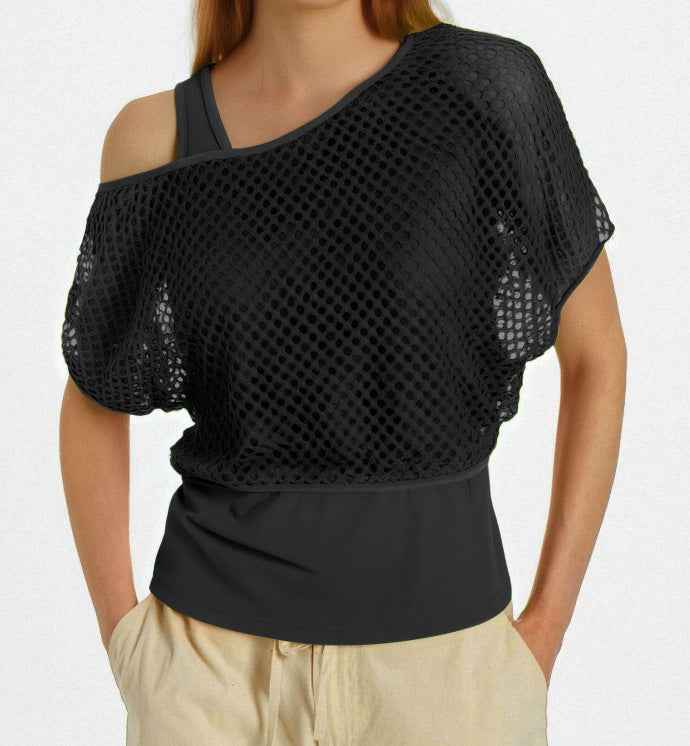 Drop Shoulder Tank Top – Slim Fit Milk Fibre