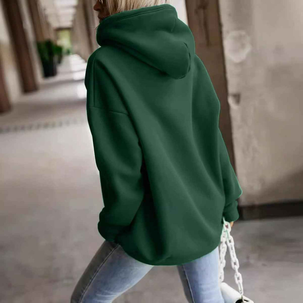Loose-Fit Hooded Sweatshirt