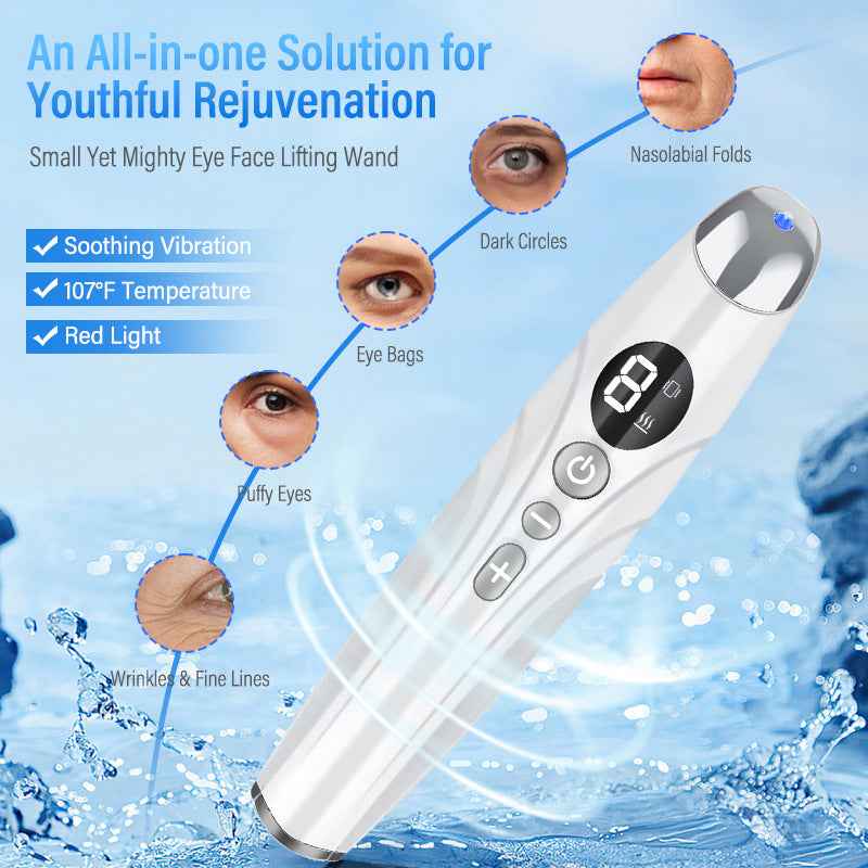 Vibrating Eye Massager – Anti-Puffiness & Dark Circle Relief Device
