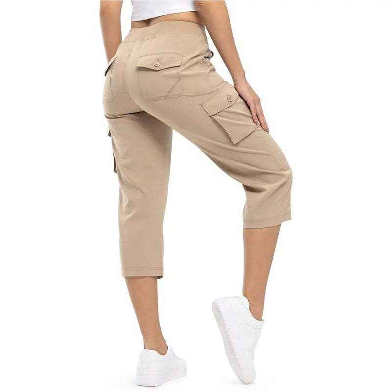 Ladies' 7-inch Lightweight Hiking And Outdoor Travel Loose Shorts