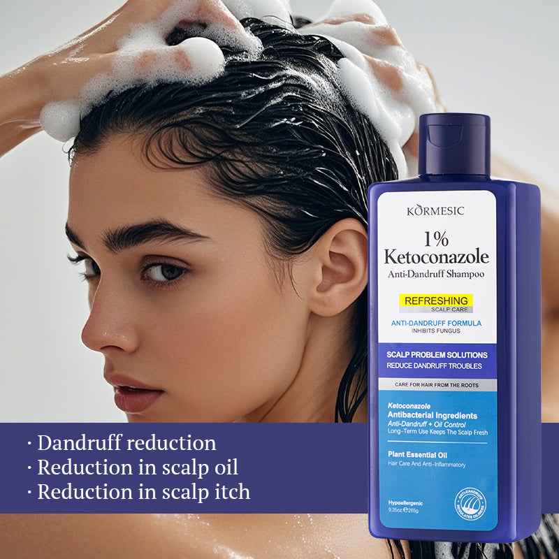 KORMESIC Ketoconazole Anti-Dandruff Shampoo – 265g Scalp Treatment