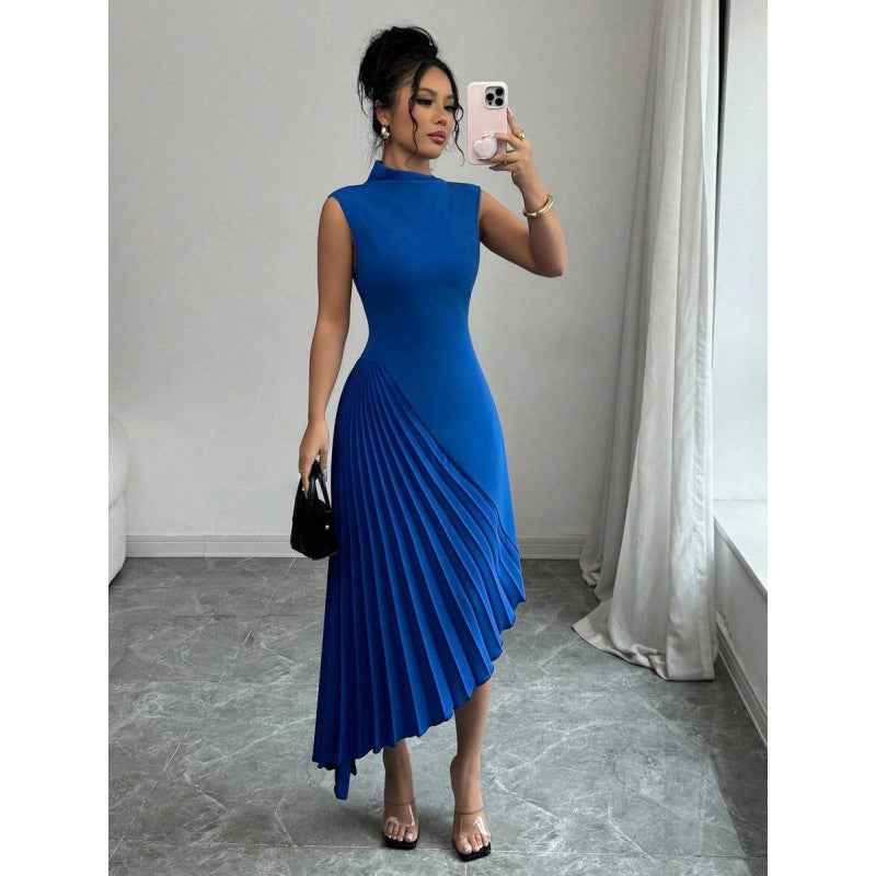 Asymmetric Sleeveless Casual Holiday Dress For Women