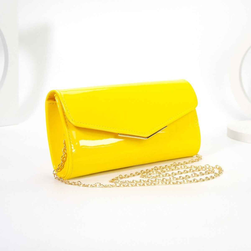 PU Chain Envelope Crossbody Bag — Urban Minimalist Style