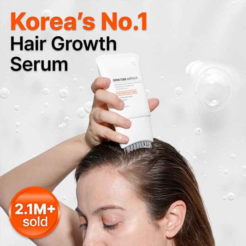 Hair Care Serum with Built-in Brush Applicator