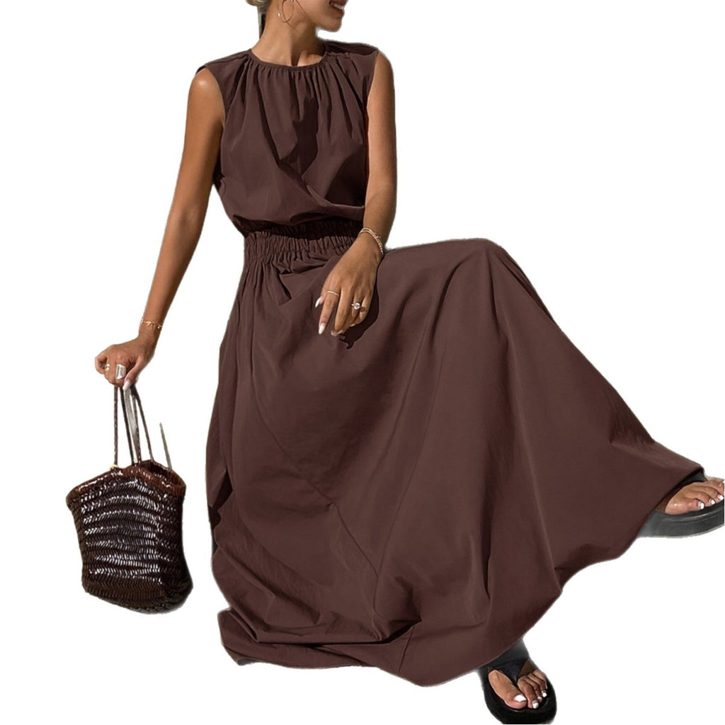 Sleeveless Top & Long Skirt Co-ord Set