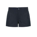 Womens Versatile Fashionable Solid-color Utility Denim Shorts