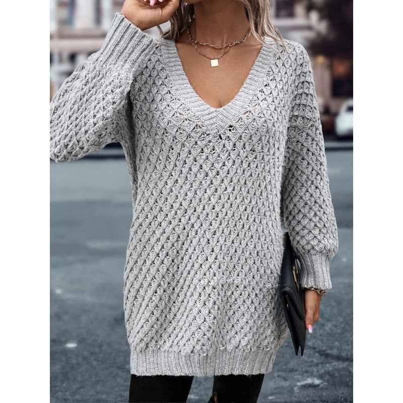 Women's Ultra-Thin Extra-Long Sleeve Strap Sweater — 5 Colours