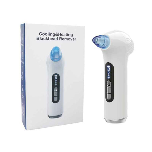 5-Speed Facial Vacuum Device – Hot, Cold & Light Therapy with LED Screen