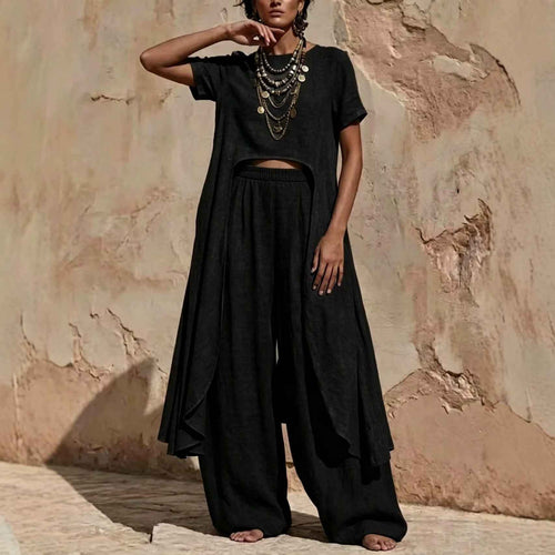 Womens Irregular Casual Set