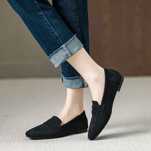 Retro French Style Versatile Loafers