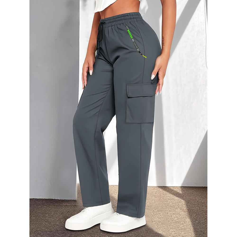 Loose-fitting Versatile Long Pants With Multiple Pockets