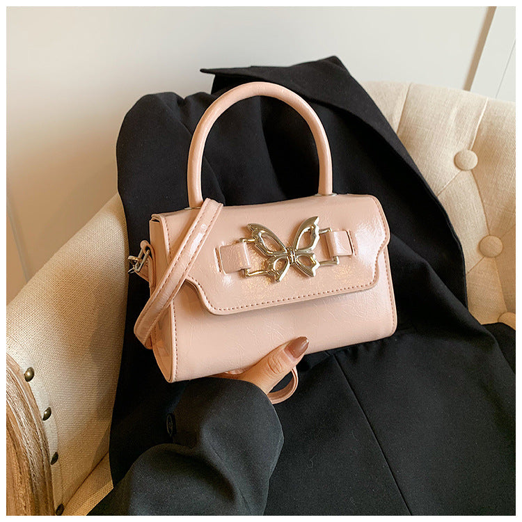 PU Leather Patchwork Square Tote Bag