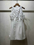 Womens Solid Color Casual Designer Sleeveless Dress