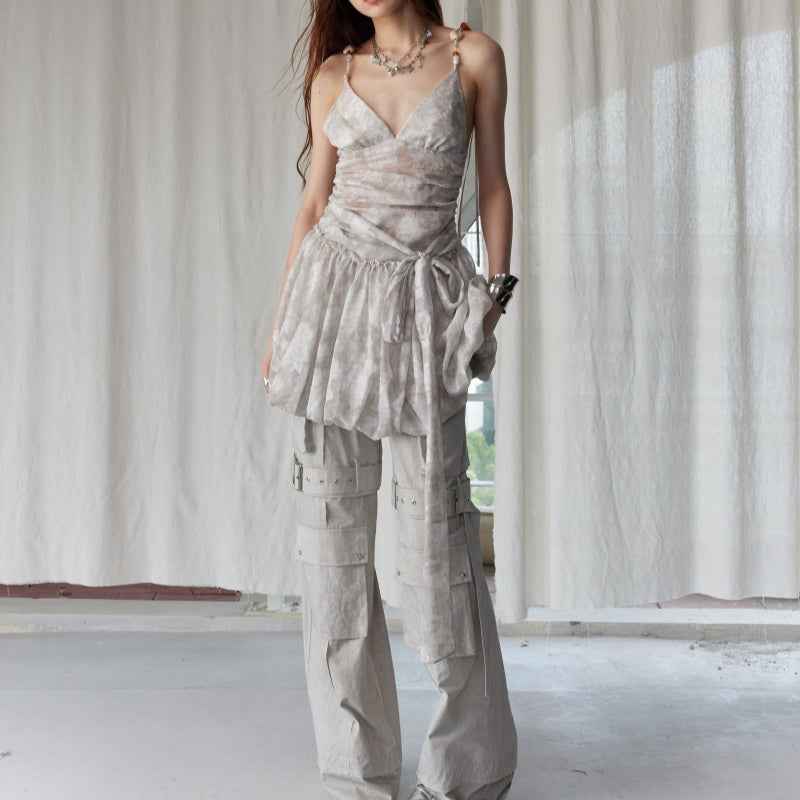 Minimalist Cotton Work Trousers