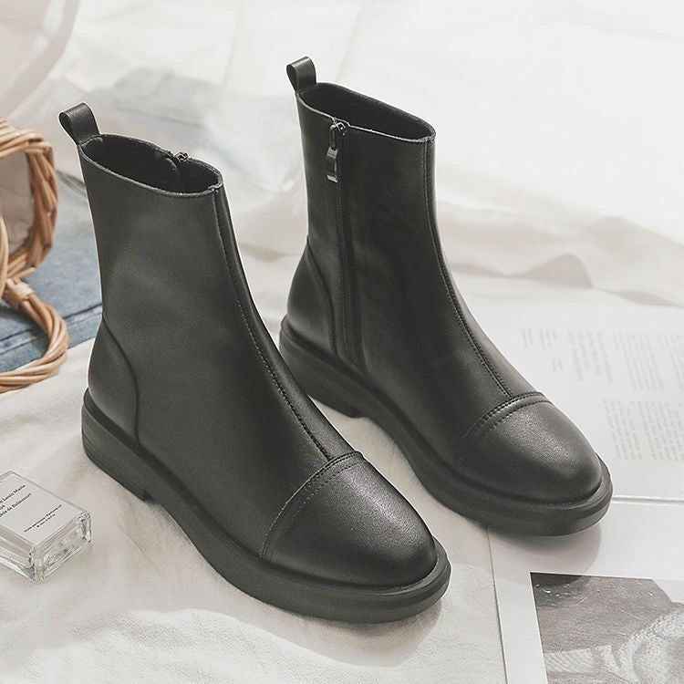 Women's Pointed-Toe Stretch Boots – Sleek All-Season Style