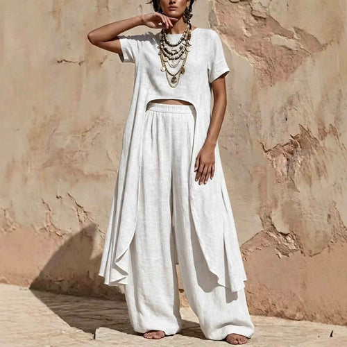 Womens Irregular Casual Set