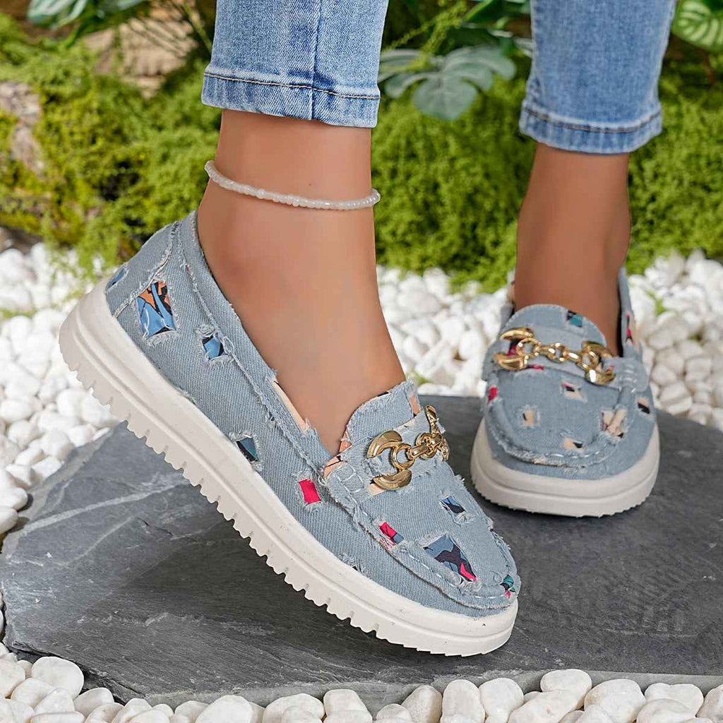 Colour-Block Canvas Sneakers — 4 Colours