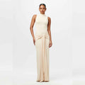 Women's Sleeveless High-Waist Bandage Bodycon Dress