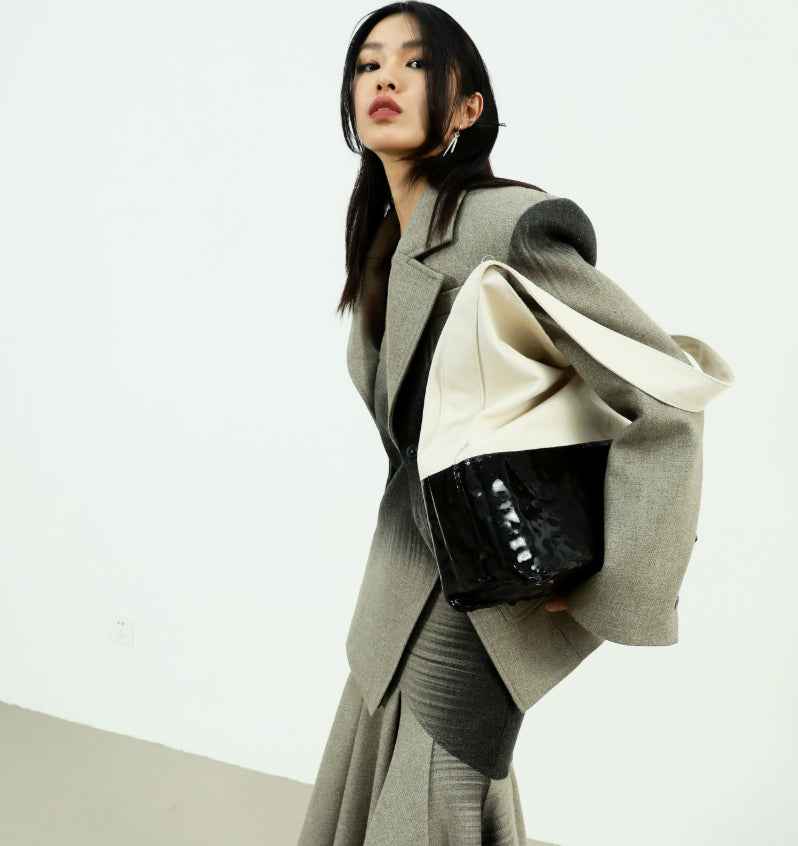 Women's Wool-Blend Street Style Suit Set
